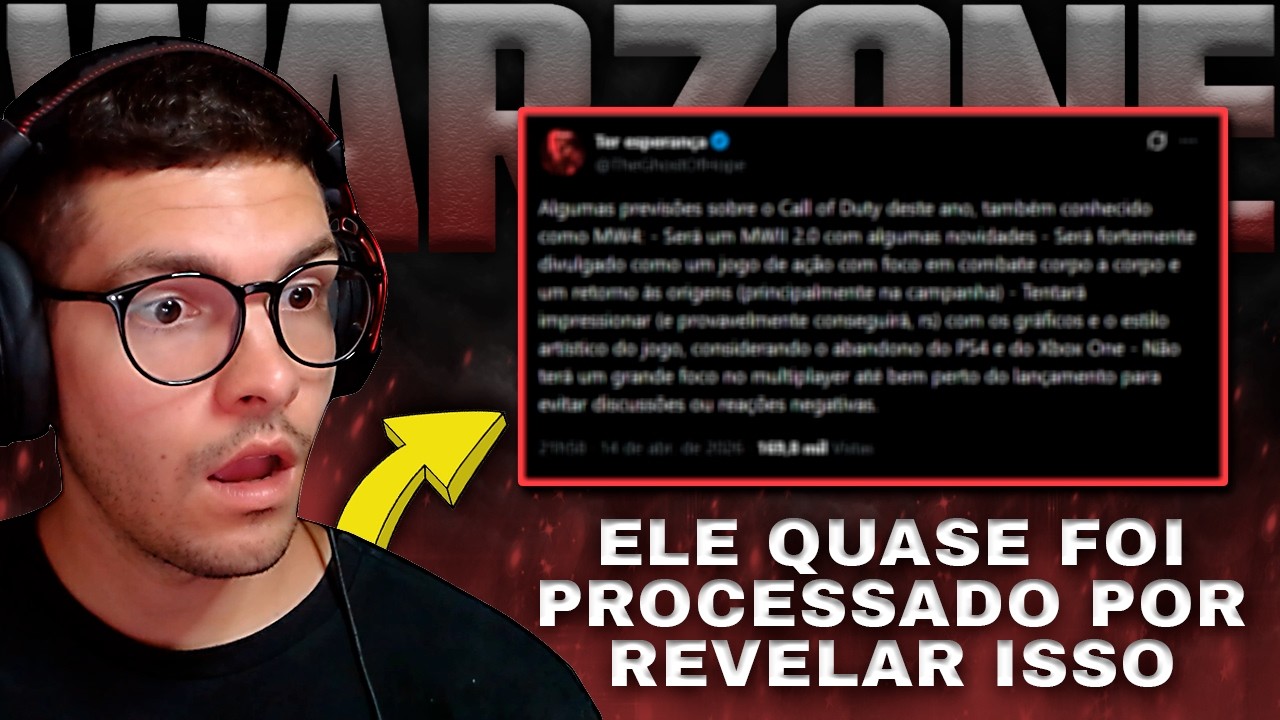 FIM do Warzone no PS4, Novidades Sobre o Grande Reset no Fim do Ano e mais Informa&ccedil;&otilde;es 