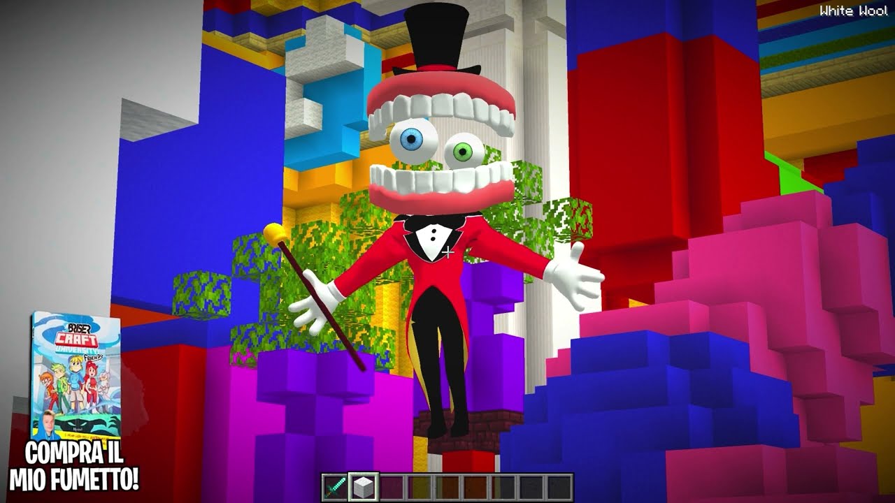 L'Amore Tra THE AMAZING DIGITAL CIRCUS Su Minecraft!