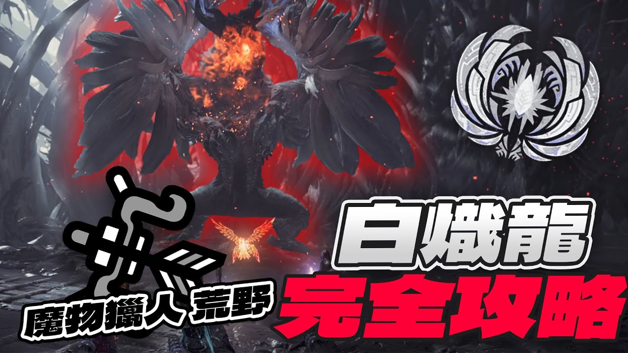【清玉】【弓箭】荒野主線最終BOSS！白熾龍完全攻略！全立回、機制講解、練習方向、進攻時機、拉矢、完全明白、塔辛最終型態 | PC 魔物獵人 荒野 MH Wilds