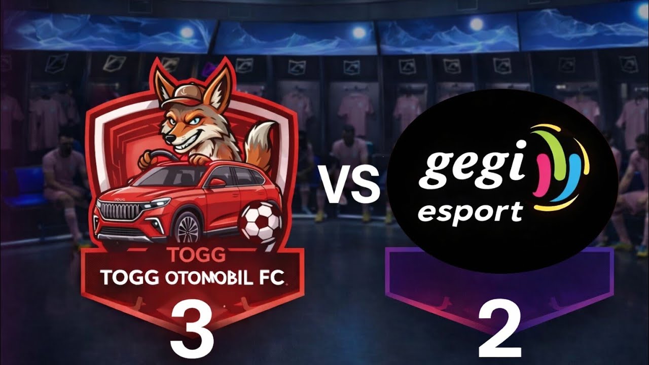 TOGG otomobil FC (3-2) GEGİ e-sport | 1. Grup maçı özeti | TETA LEAGUE CLUBS TURNUVASI