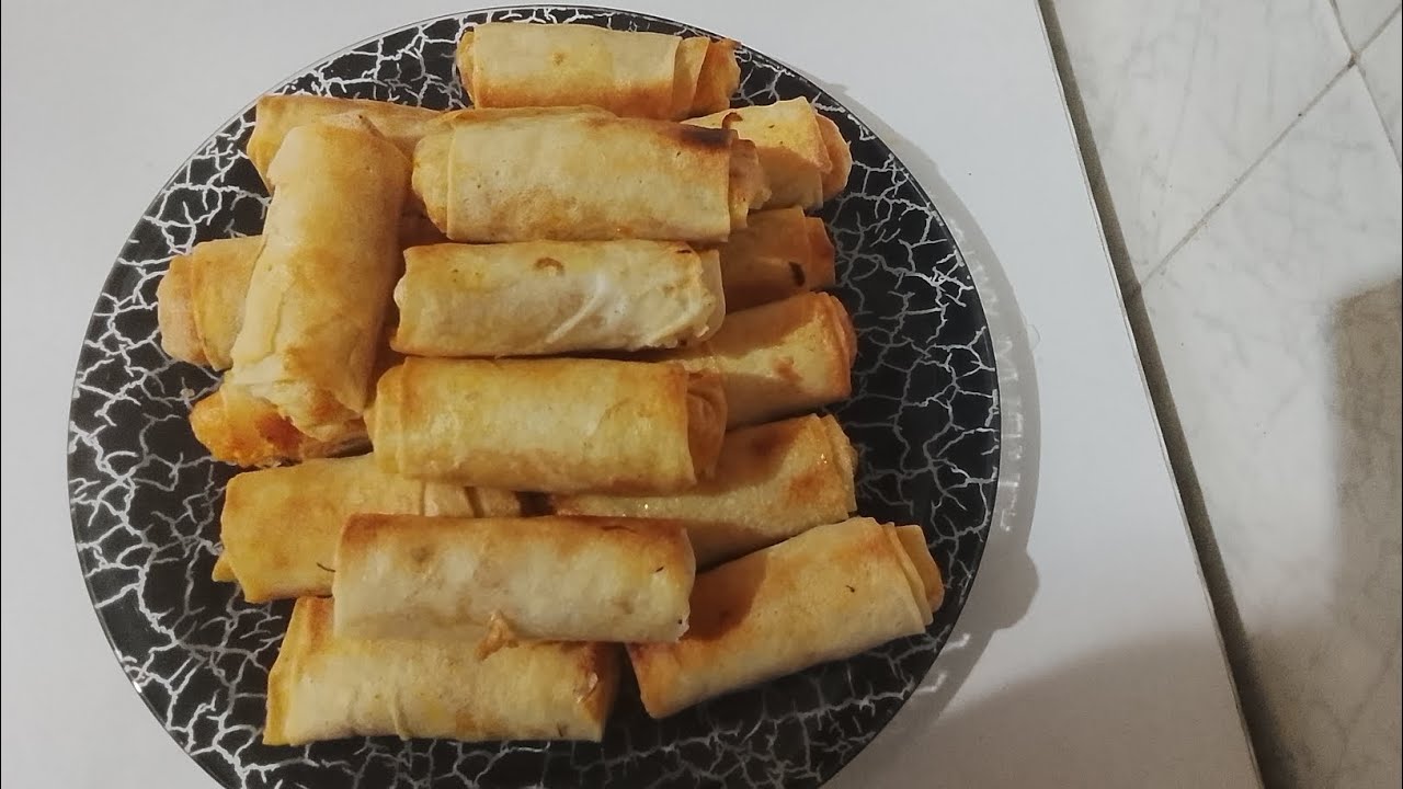 سيݣار بالدجاج 🍗 وجزر 🥕كيجي حشوة رائعة😱...