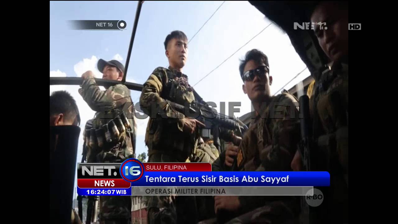 Serangan Mendadak Kelompok Abu Sayyaf Terhadap Militer Filipina - NET16