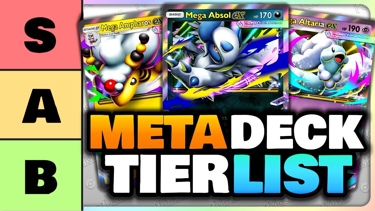 META TIERLIST - Ranking The NEW BEST DECKS To Play!!! | Pokemon TCG Pocket