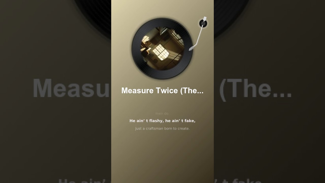 Measure Twice The Ballad of HammerandNails