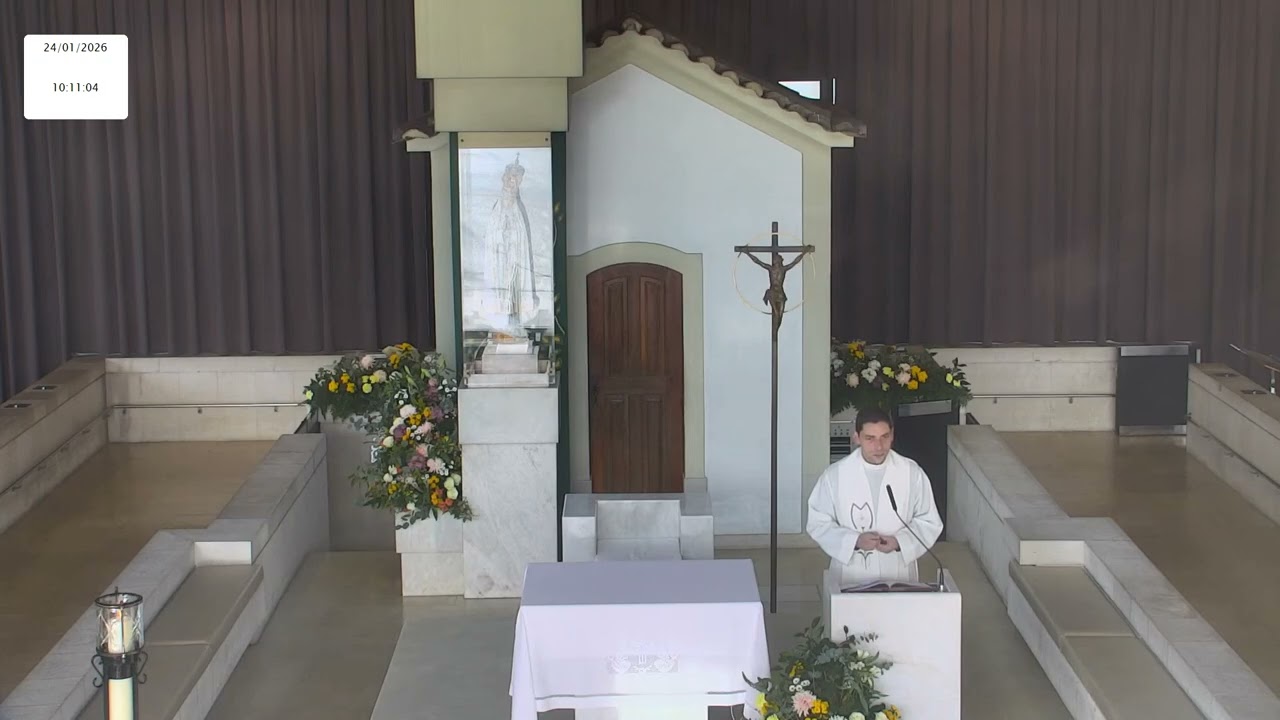 Terço a Nossa Senhora de Fátima desde a Capelinha das Aparições 24.01.2026