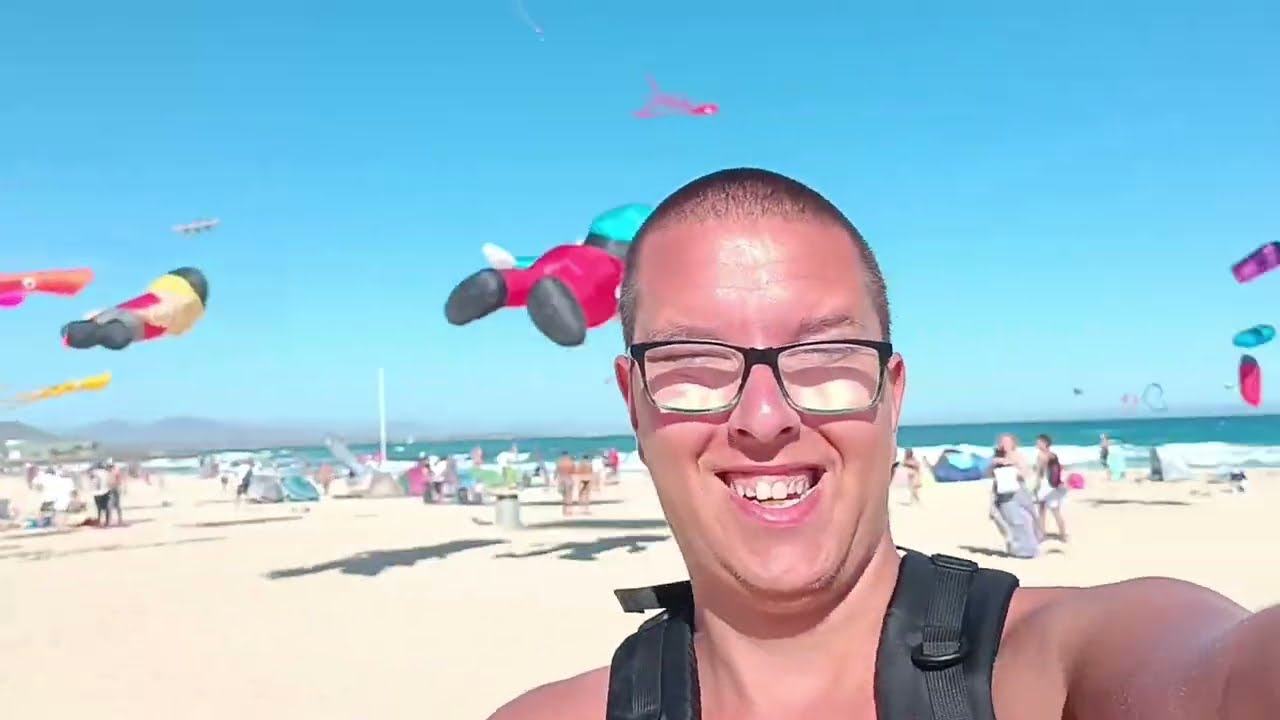corralejo  Kite festival in fuerteventura in November 2023