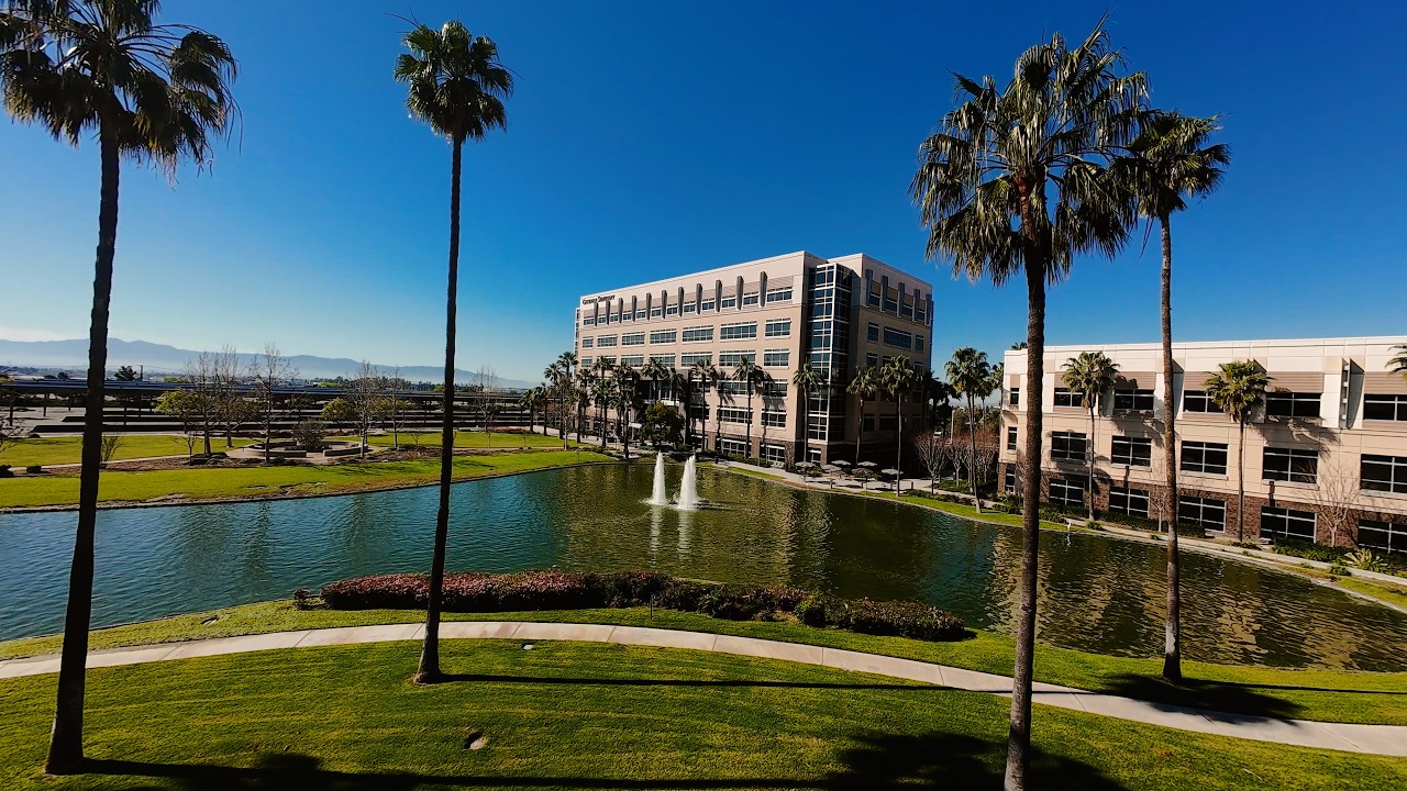 Drone flight over Ontario Business Center, E Guasti Rd. #inlandempire #ontariocalifornia #djiavata2