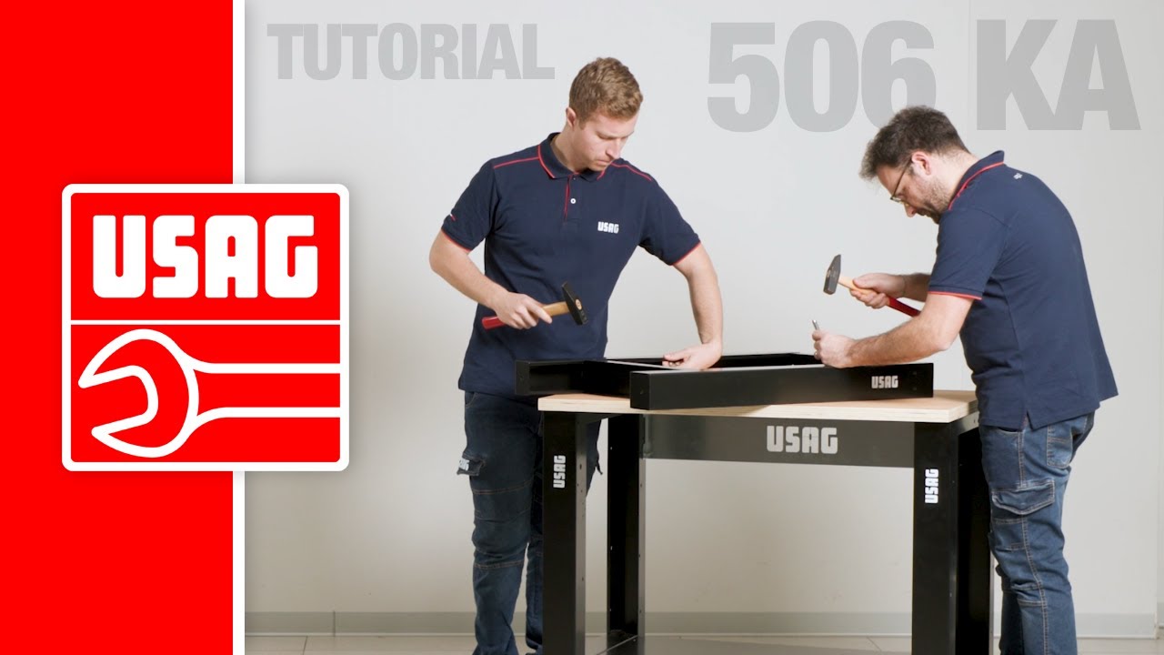 USAG 506 KA - Postazione di lavoro (istruzioni di montaggio)