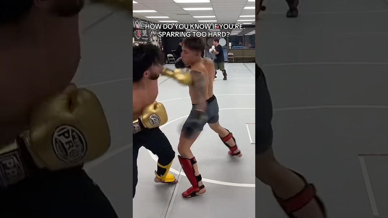HOW DO YOU KNOW IF YOU&rsquo;RE SPARRING TOO HARD? #sparring