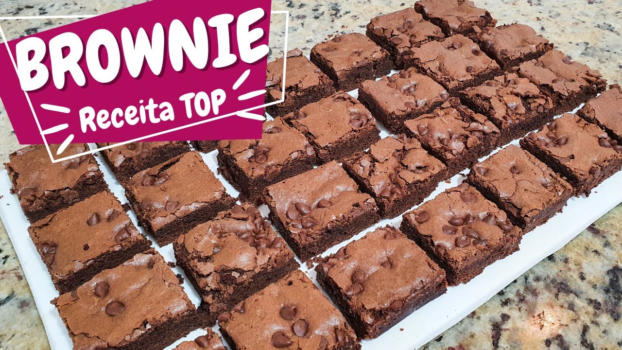 O MELHOR BROWNIE QUE JÁ PROVEI– RECEITA TOP E MUITO LUCRATIVA