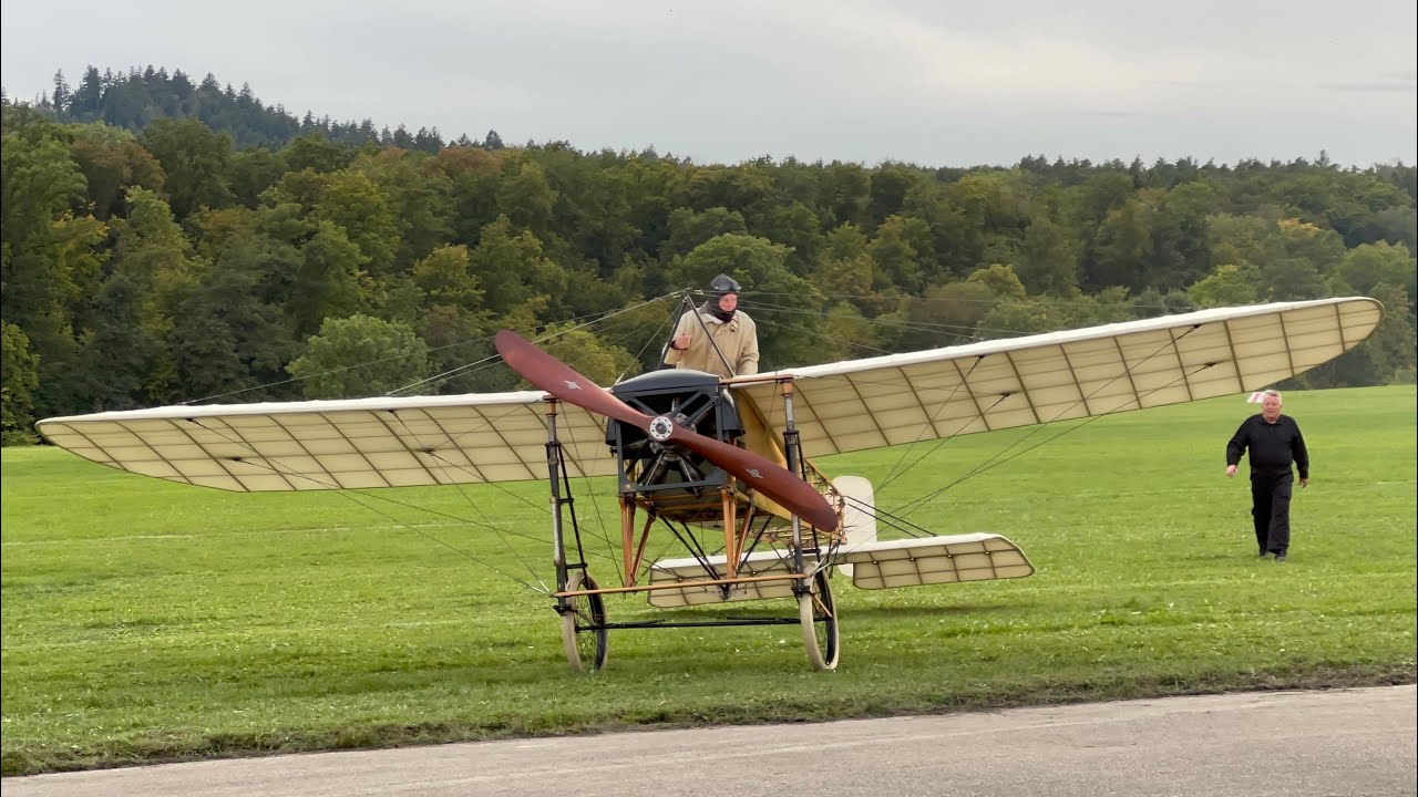 Mikael Carlson on Bleriot XI at Oldtimer Hahnweide 2025 OTT25