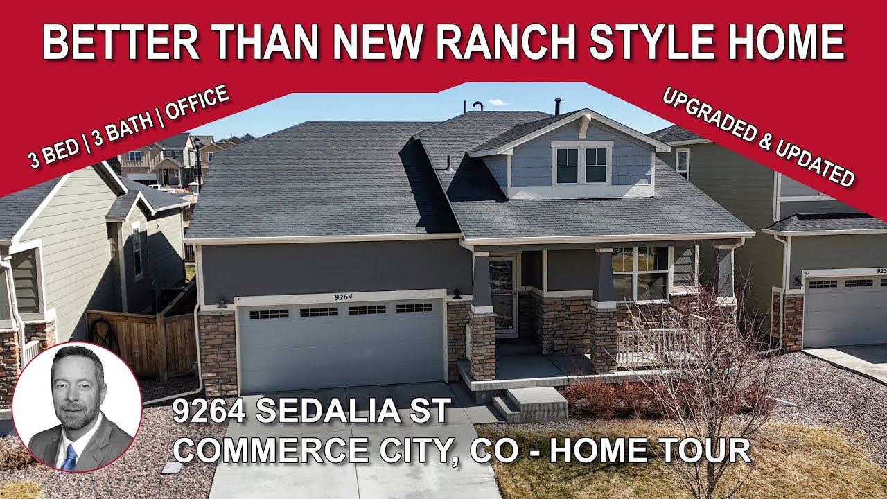 Buffalo Highlands better than new ranch style home in Commerce City North