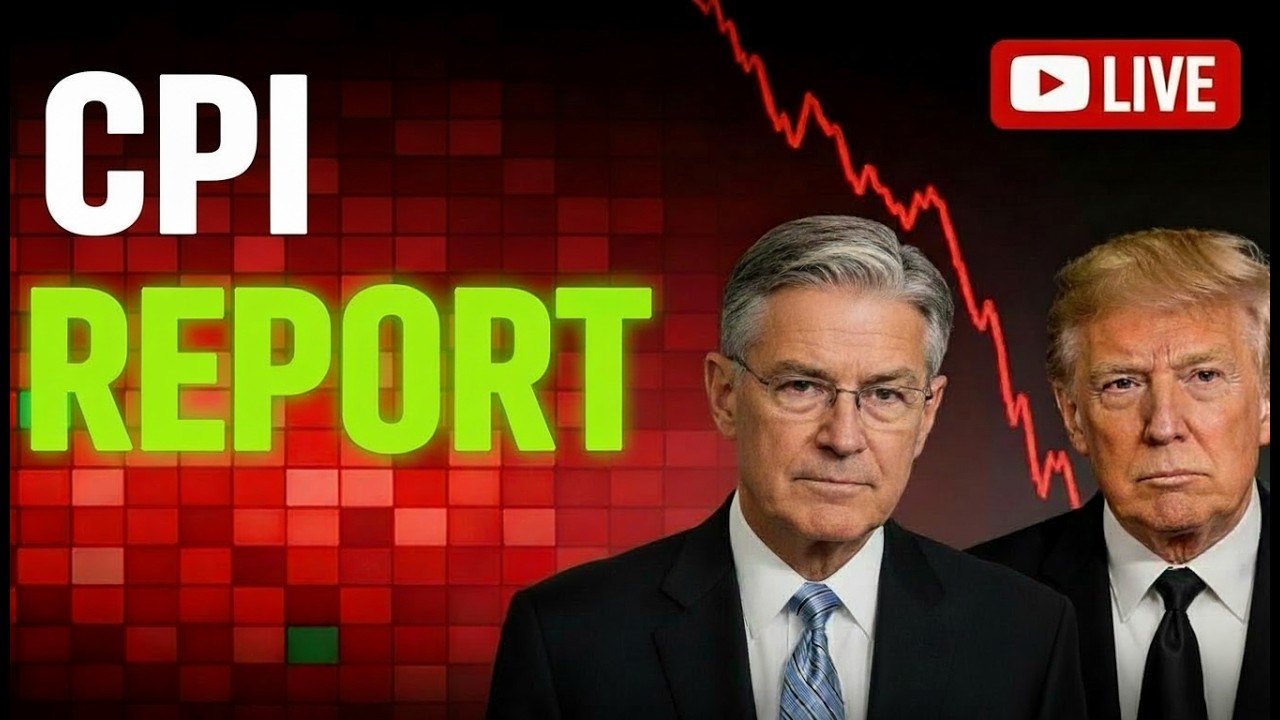 🔴BREAKING: CPI COOLS SOME! LIVE INFLATION UPDATE!