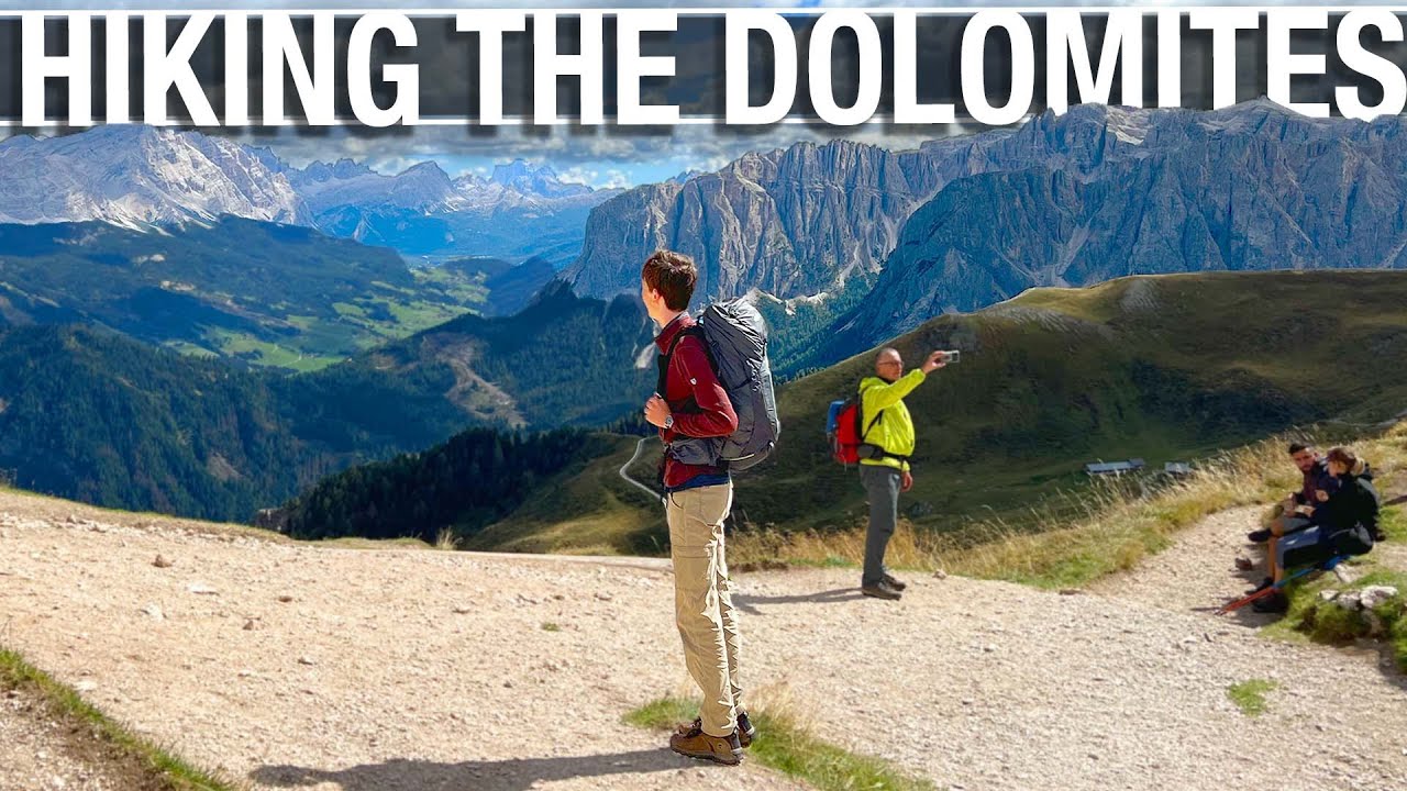 🇮🇹 Dolomites Hike - Walk to Rifugio Genova / Schl&uuml;terh&uuml;tte from Forcela del P&uuml;tia - City Walks 4K