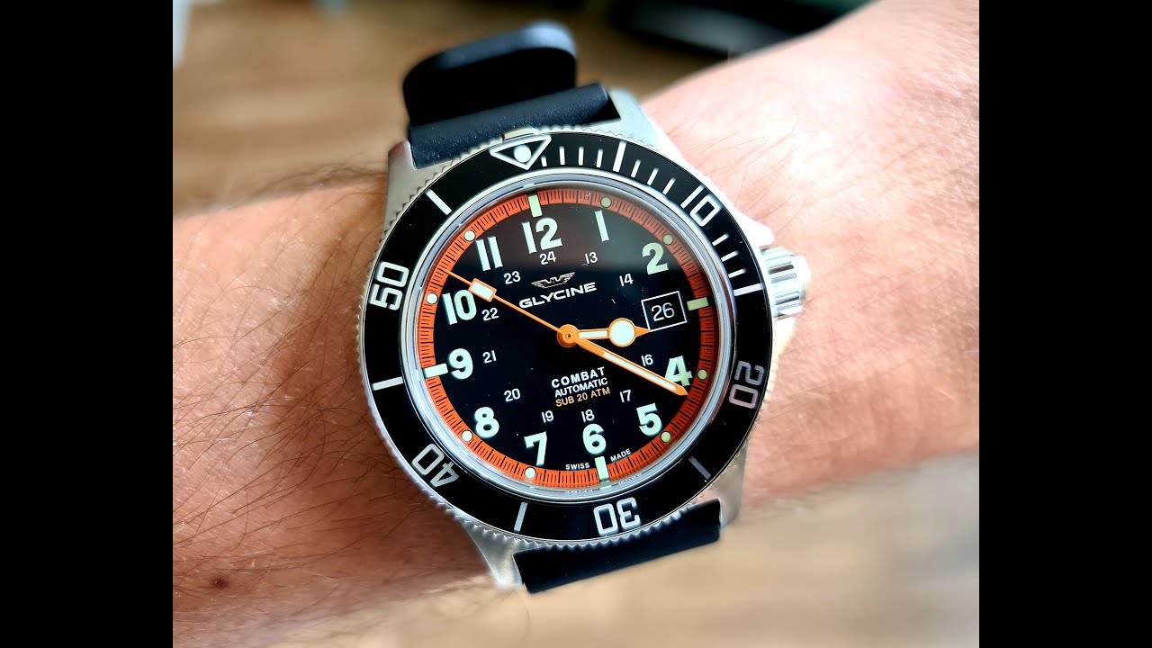 Unboxing Glycine Combat Sub 42 GL0088 Automatic Diver