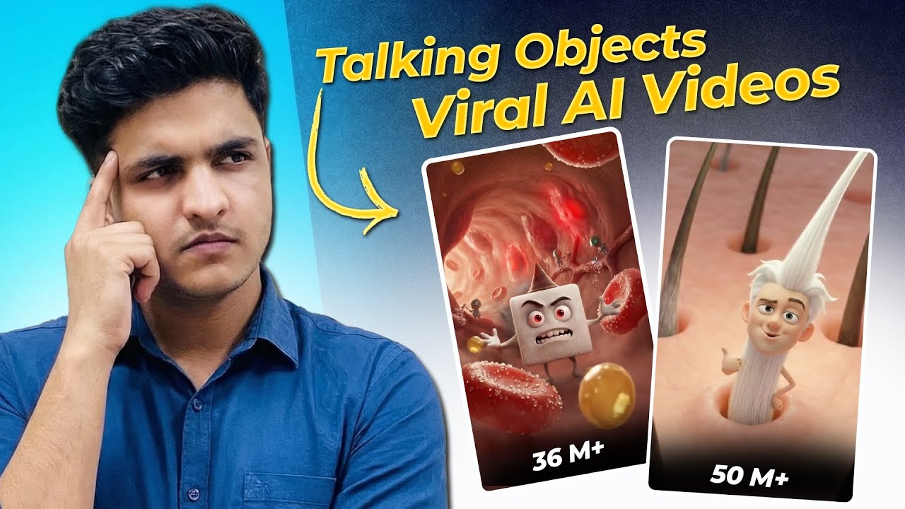 Trending AI video Neche - Daily liffe objects talking | Full Tutorial & Prompts | Editminds AI