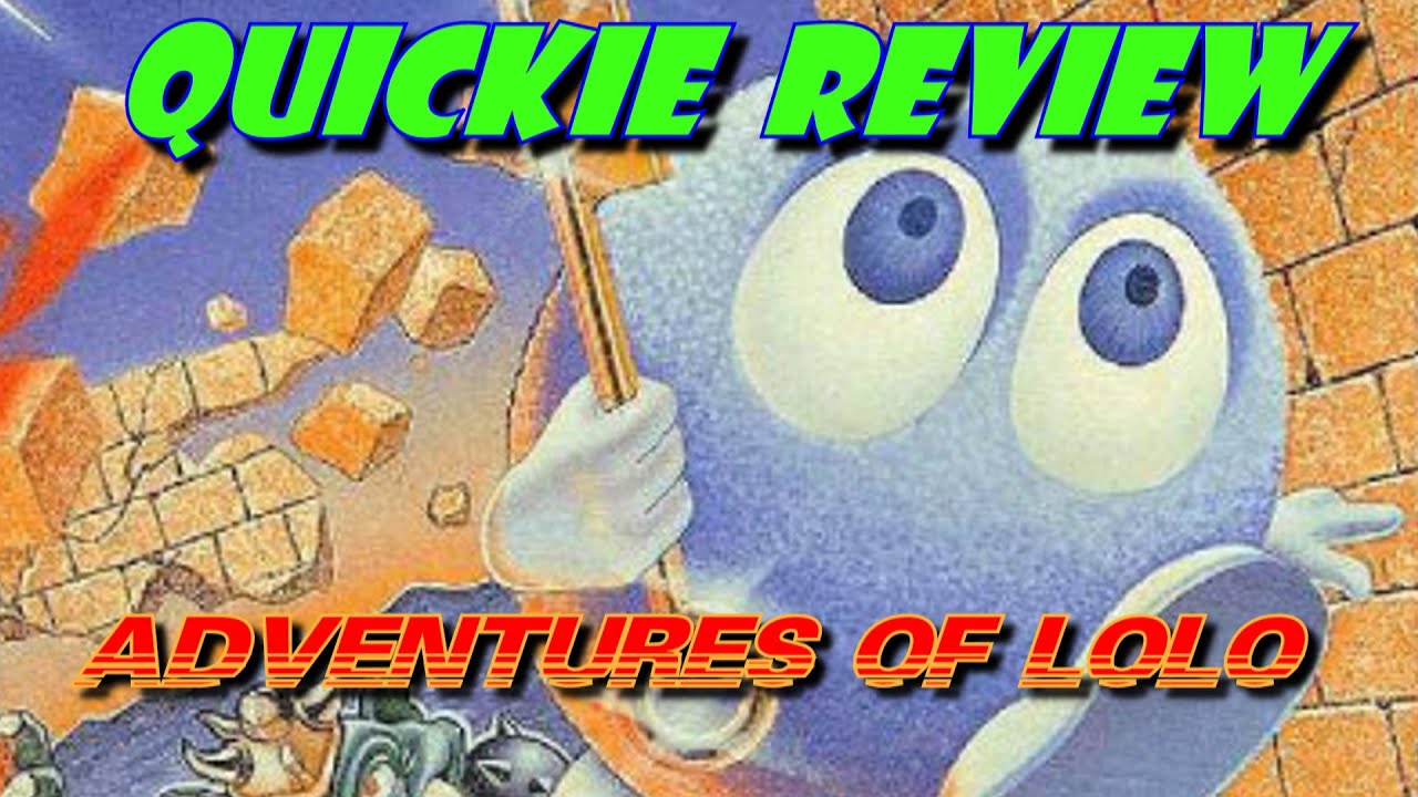 Adventures of Lolo NES - Quickie Review | Nefarious Wes
