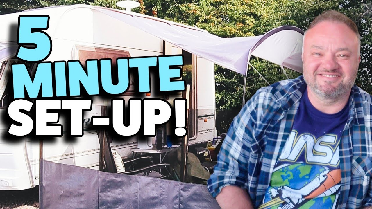 Finally! An Easy Caravan Sun Canopy (Vango 3m Setup & Review)
