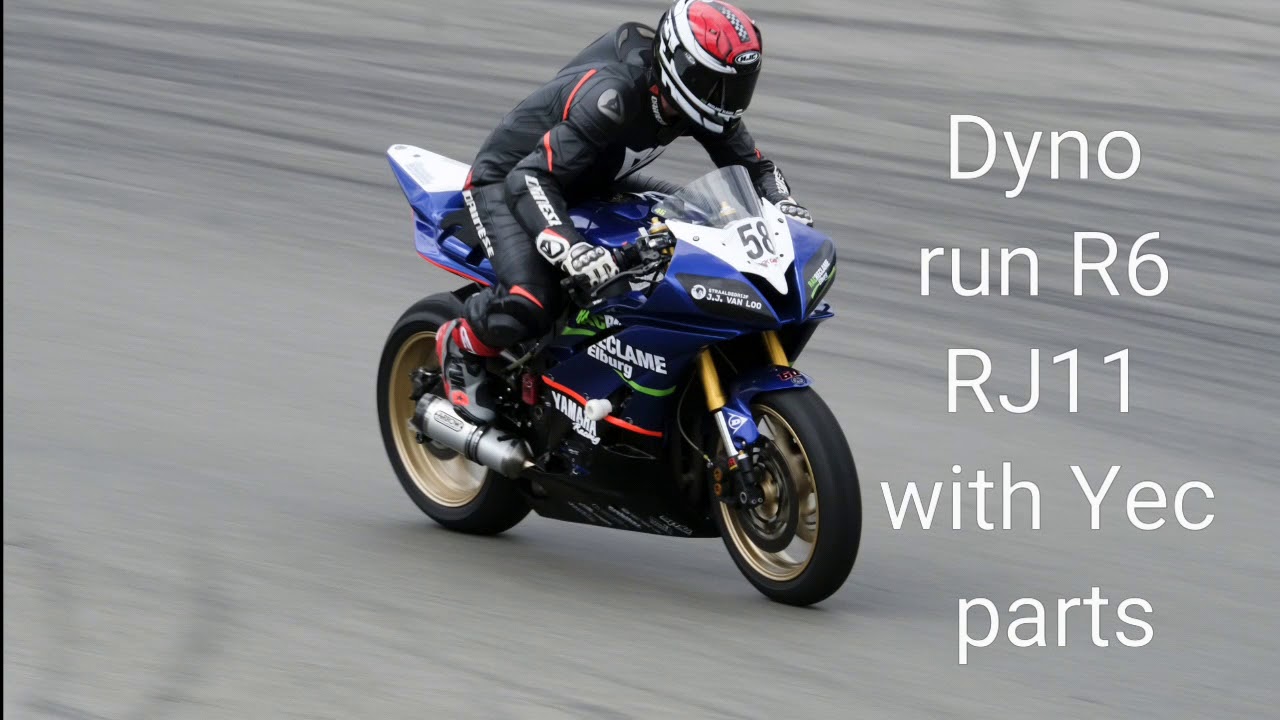 Dyno run Yamaha R6 full race bike YEC