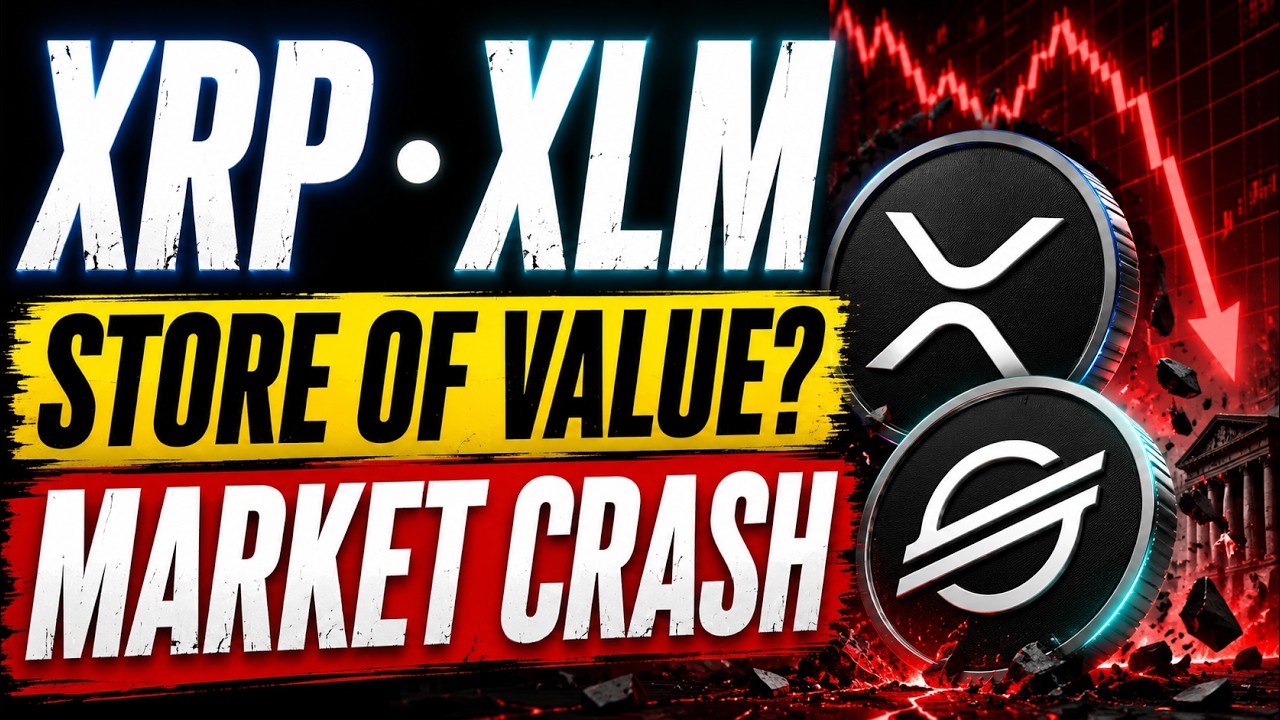 Ripple XRP Stellar XLM MAJOR CRASH & BUILDING THE NEW RAILS