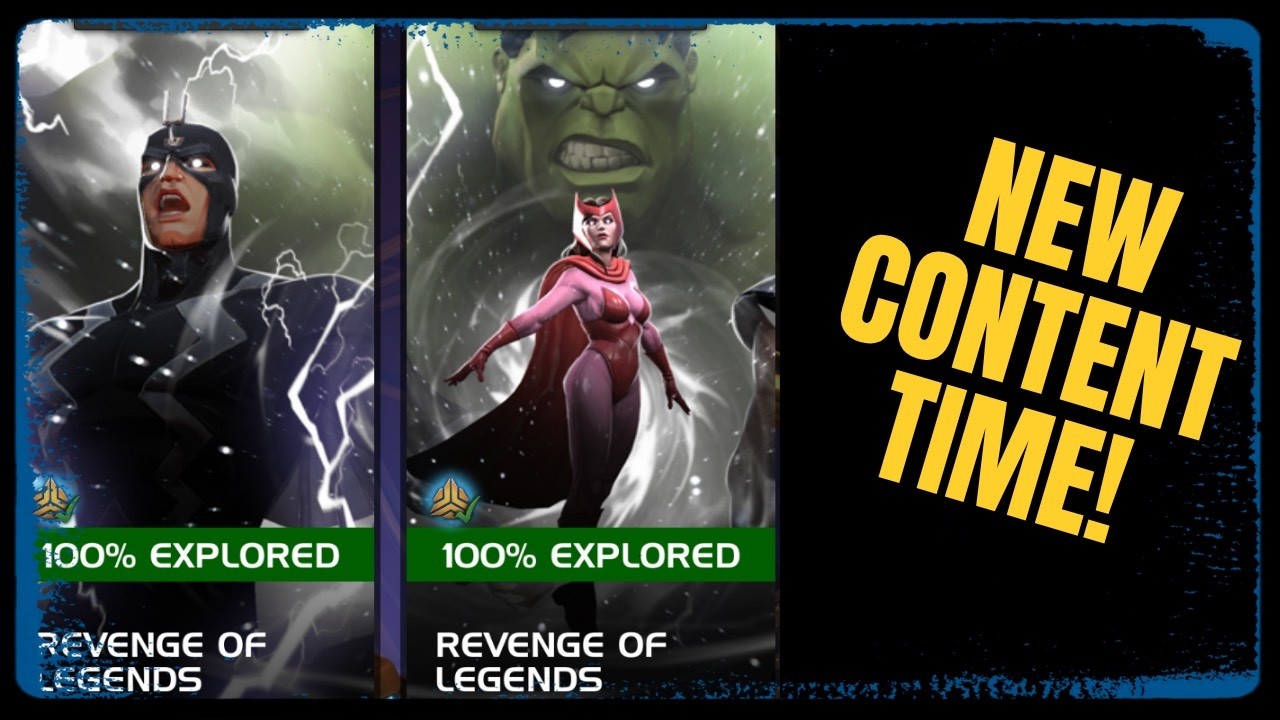 New Content Time! Let's Go! Marvel Contest Of Champions!