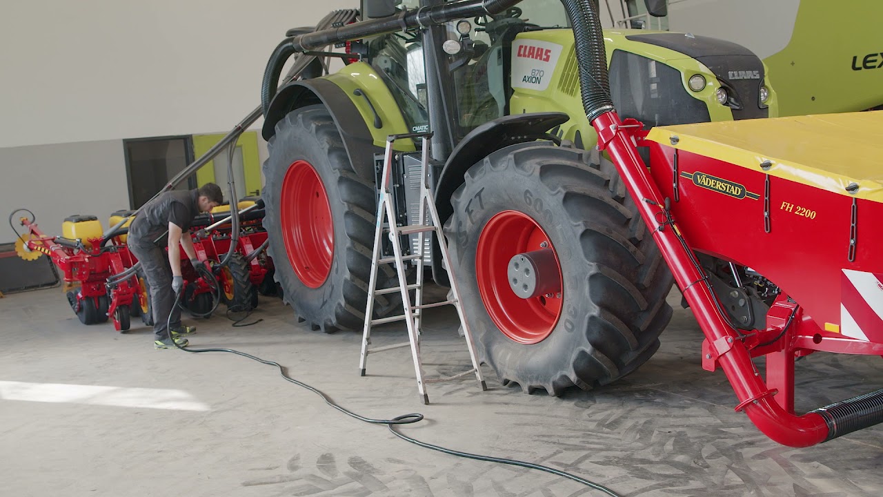 QuickStart - Ankoppeln an der Traktor - Väderstad FH 2200