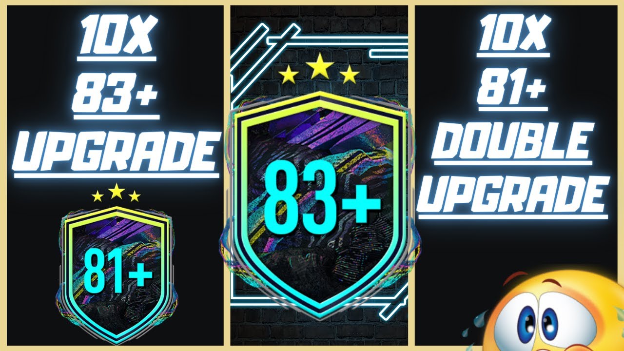 10x 83+ Upgrade 10x 81+ Double Upgrade fifa 21 are they worth it? massive pulls
