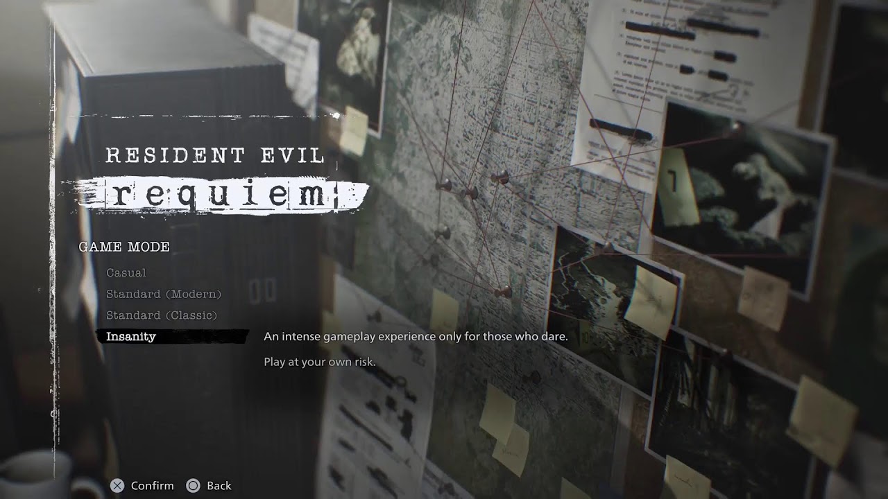 RESIDENT EVIL 9 REQUIEM! 10 INSANITY MODE!