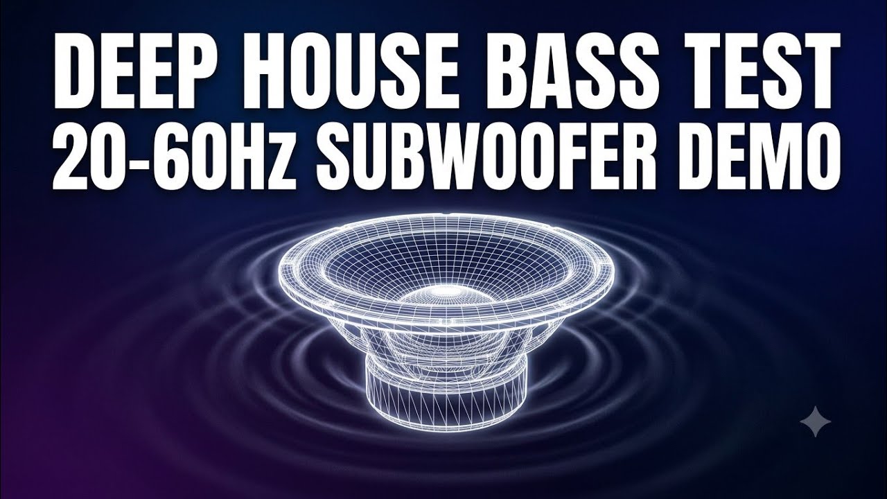 Deep House Subwoofer Workout: 20Hz-60Hz Extreme Bass Demo