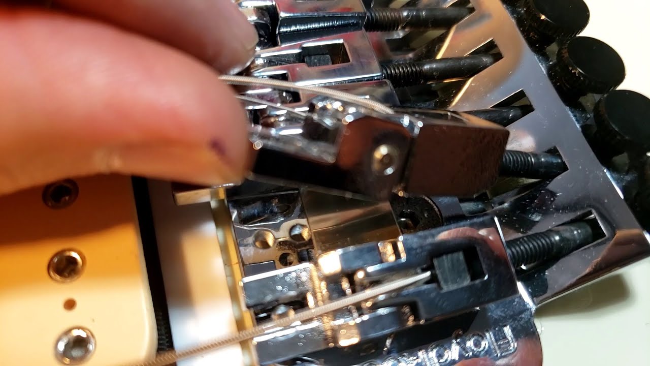 Caso Tributo Dave Murray Strat 88 Episodio 9 | Cambio de radio en Floyd Rose.