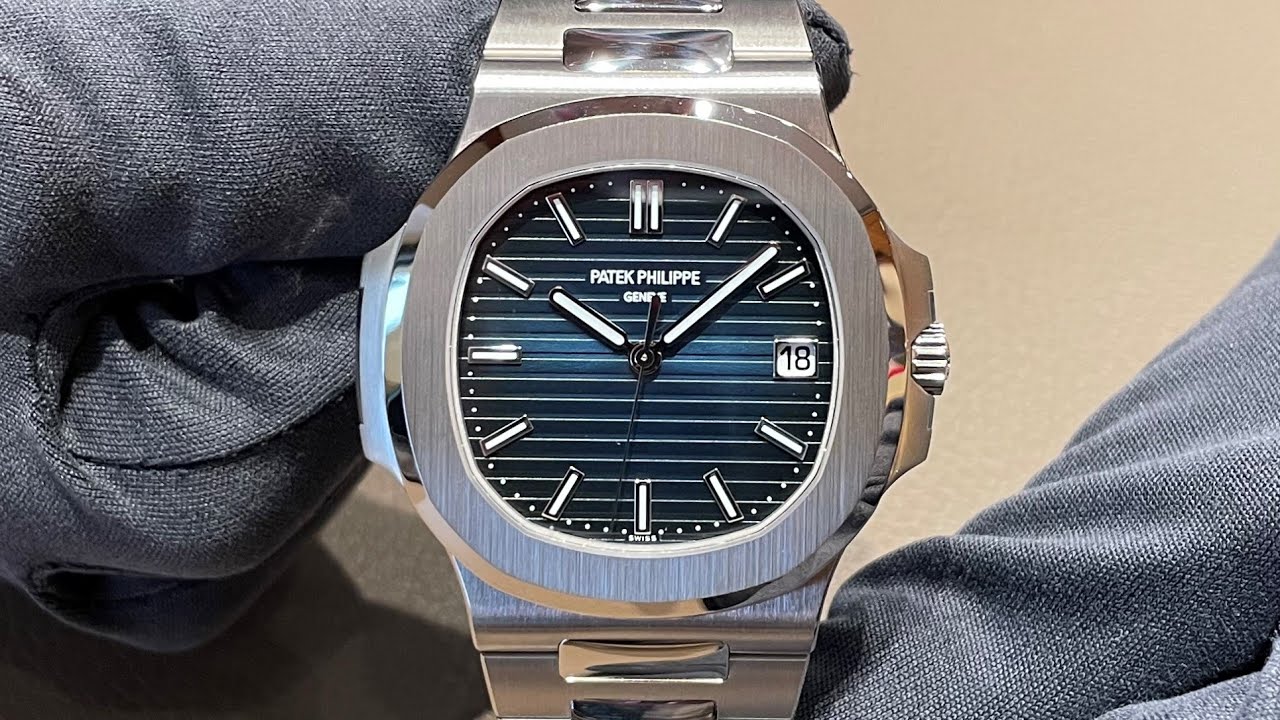 [NEW NAUTILUS 5811/1G] PATEK PHILIPPE - Nautilus 41mm Whitegold 5811/1G-001 百达翡丽 鹦鹉螺 白金