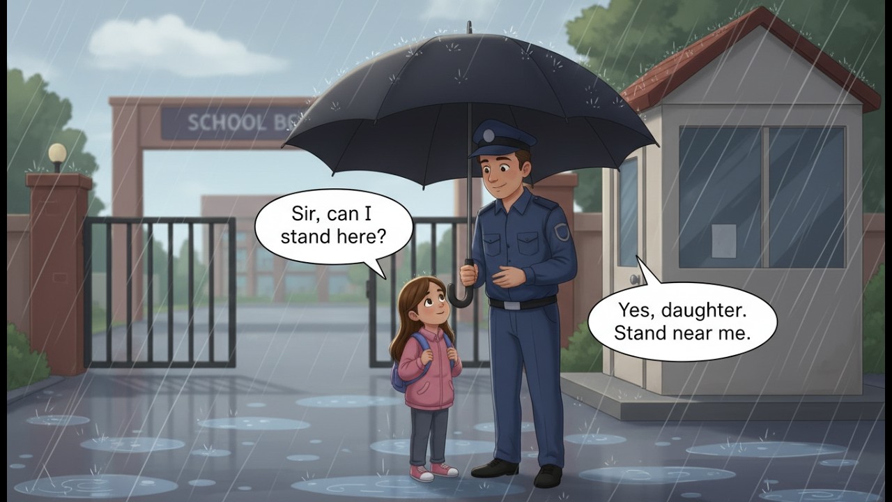 Simple English Story for Elementary Students | Learn Vocabulary: Weather, Family, Feelings