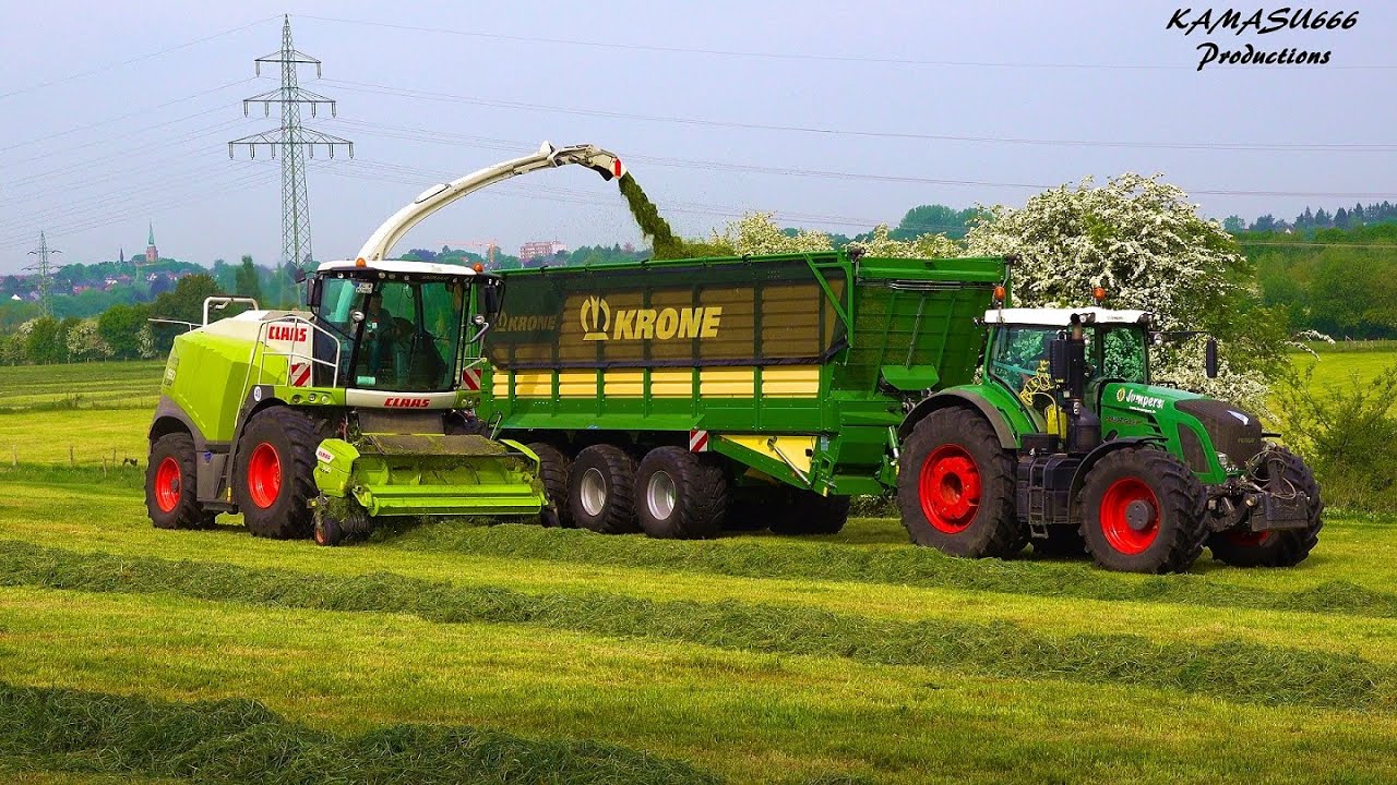 Gras 2020 / Fendt 942 / Fendt 939 / Claas Jaguar 960 / LU Jumpers / Krone / Gras ernte / Grasoogst