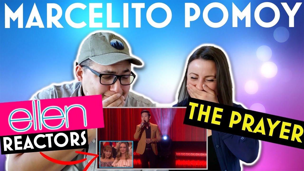 Marcelito Pomoy Wows Audience Singing The Prayer on The Ellen Show | Couples Reaction