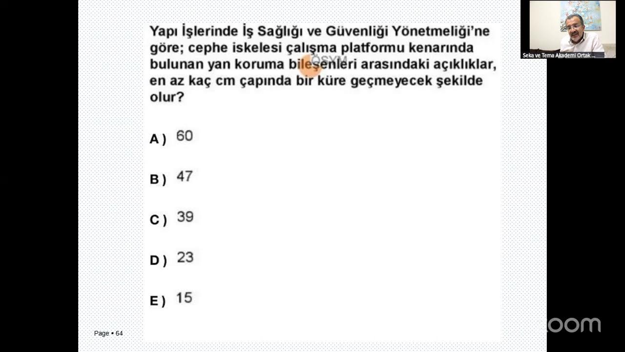 SEKA VE TEMA AKADEMİ ORTAK SINAV KAMPI 12.GÜN İGU KONUSU