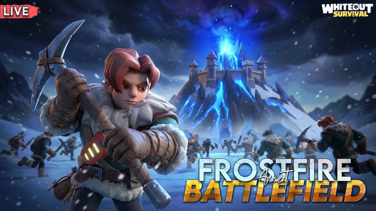 Whiteout Survival | Frostfire Battlefield Live | Bloom Battle Attack and Packs
