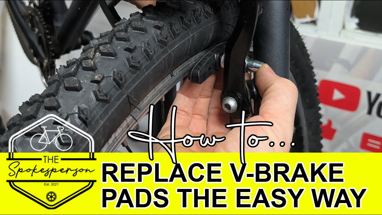 Как заменить колодки V-Brake, не меняя трос