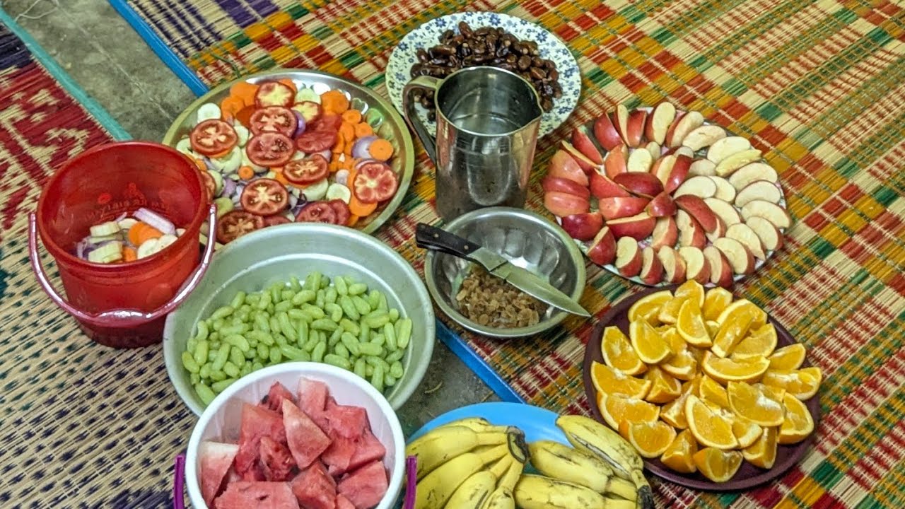 Ramzan ka iftar-সবাই একসাথে করলাম-সুপার মার্কেট ❤️