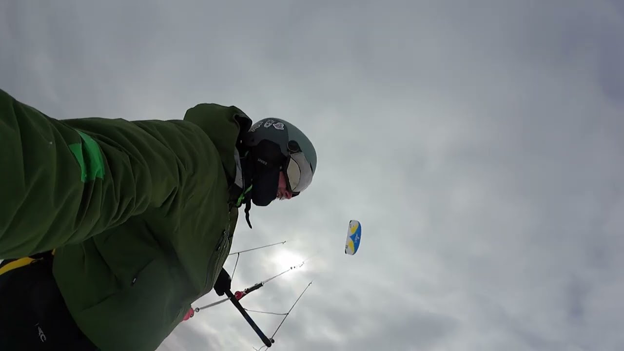 island lake snow kite feb 2026