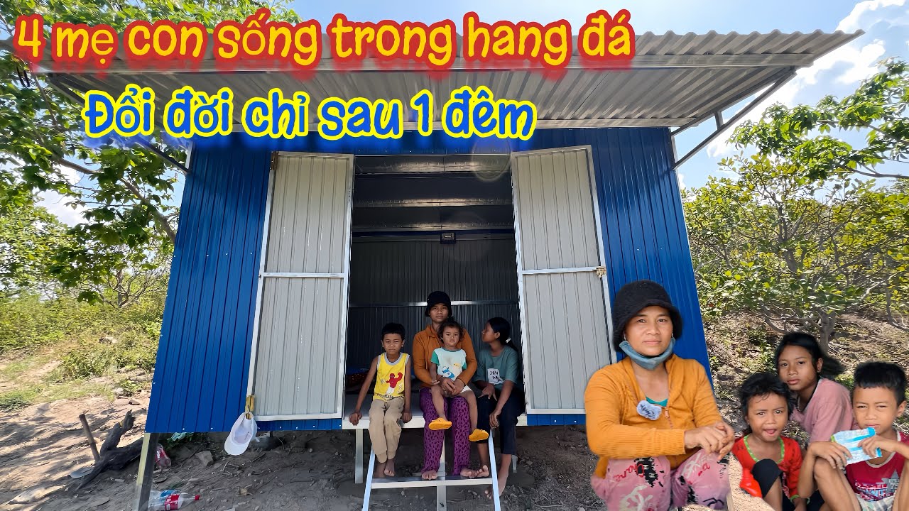 Thực hiện ước mơ của 4 mẹ con 20 năm sống trong hang đá đổi đời chỉ sau một đêm chợp mắt. Tập 181