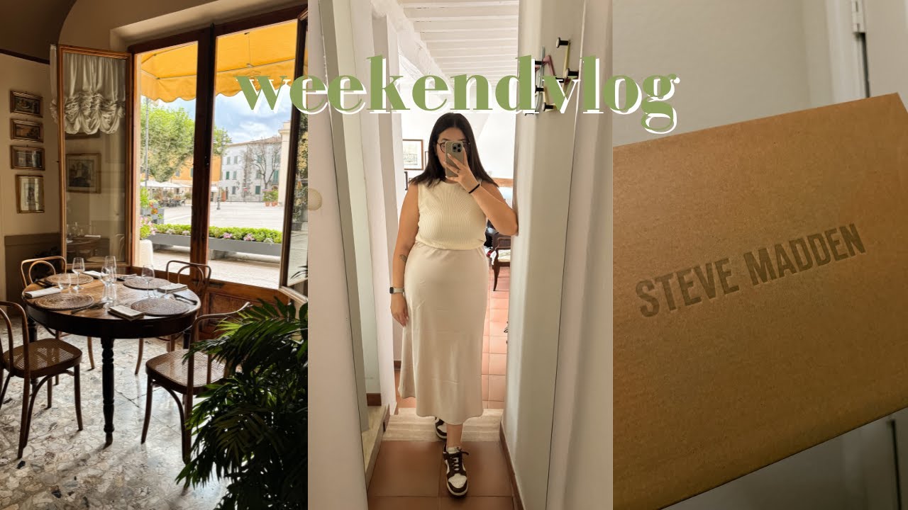 WEEKEND VLOG | haul acqusti con i saldi & fuga estiva da milano