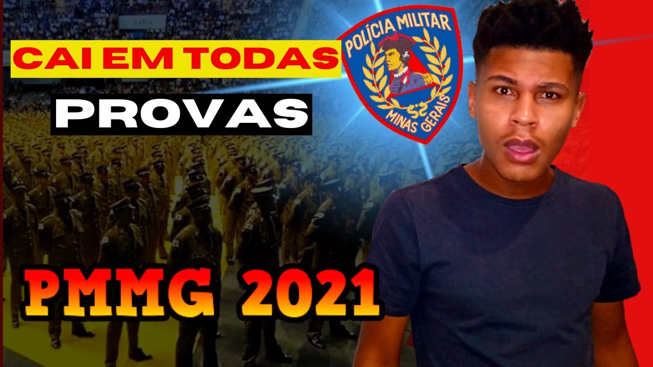Concurso PMMG: Toda Prova Para Soldado da PMMG Cai Isso!(INCRÍVEL)