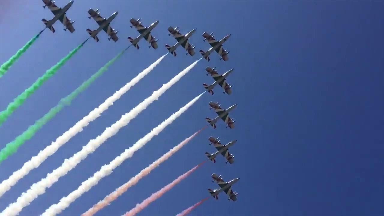 2 giugno, le frecce tricolori sorvolano la Capitale: spettacolo al Vittoriano