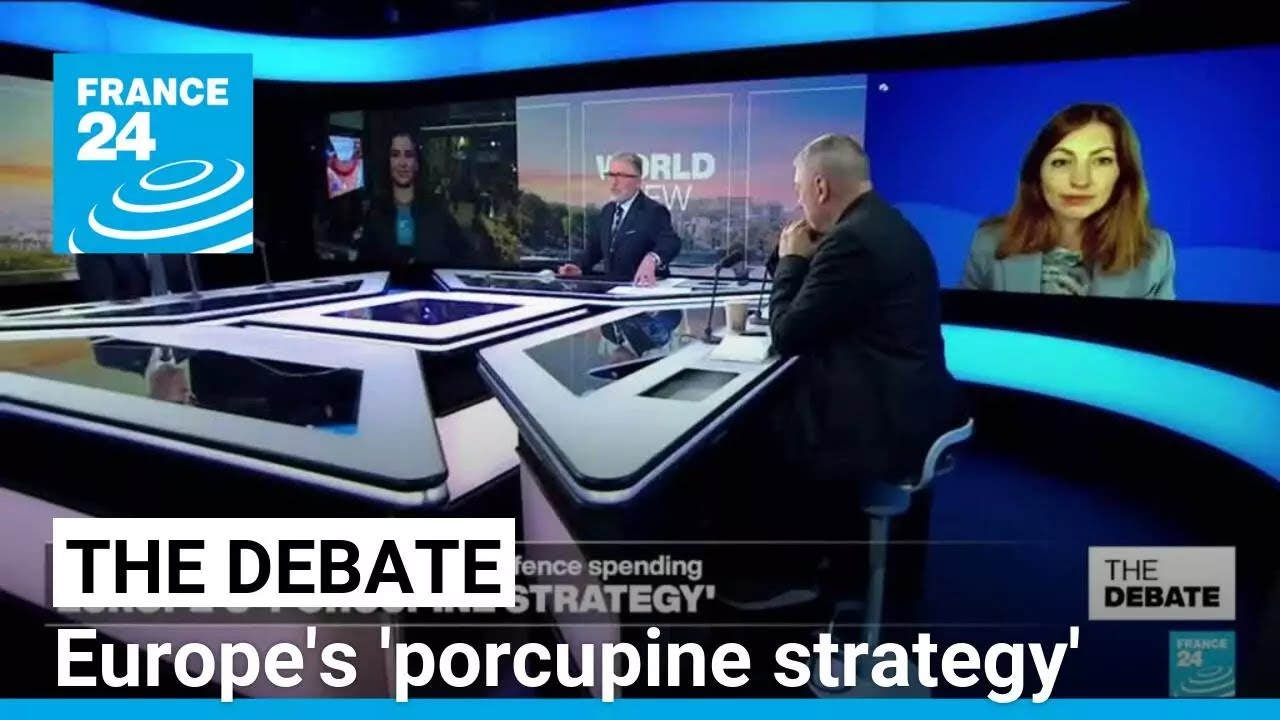 Europe's 'porcupine strategy': EU leaders welcome plan to boost defence spending &bull; FRANCE 24