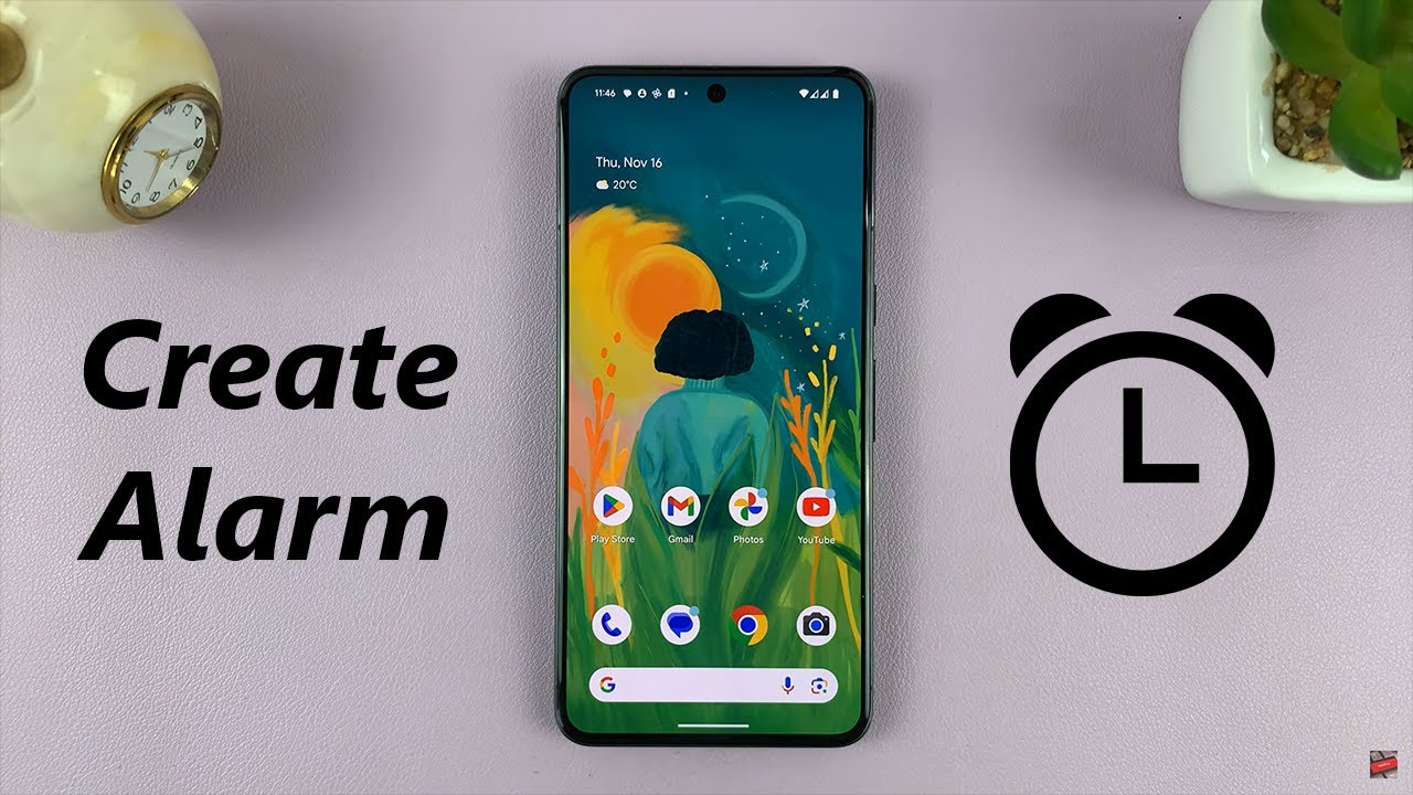 Как установить будильник на телефоне Android