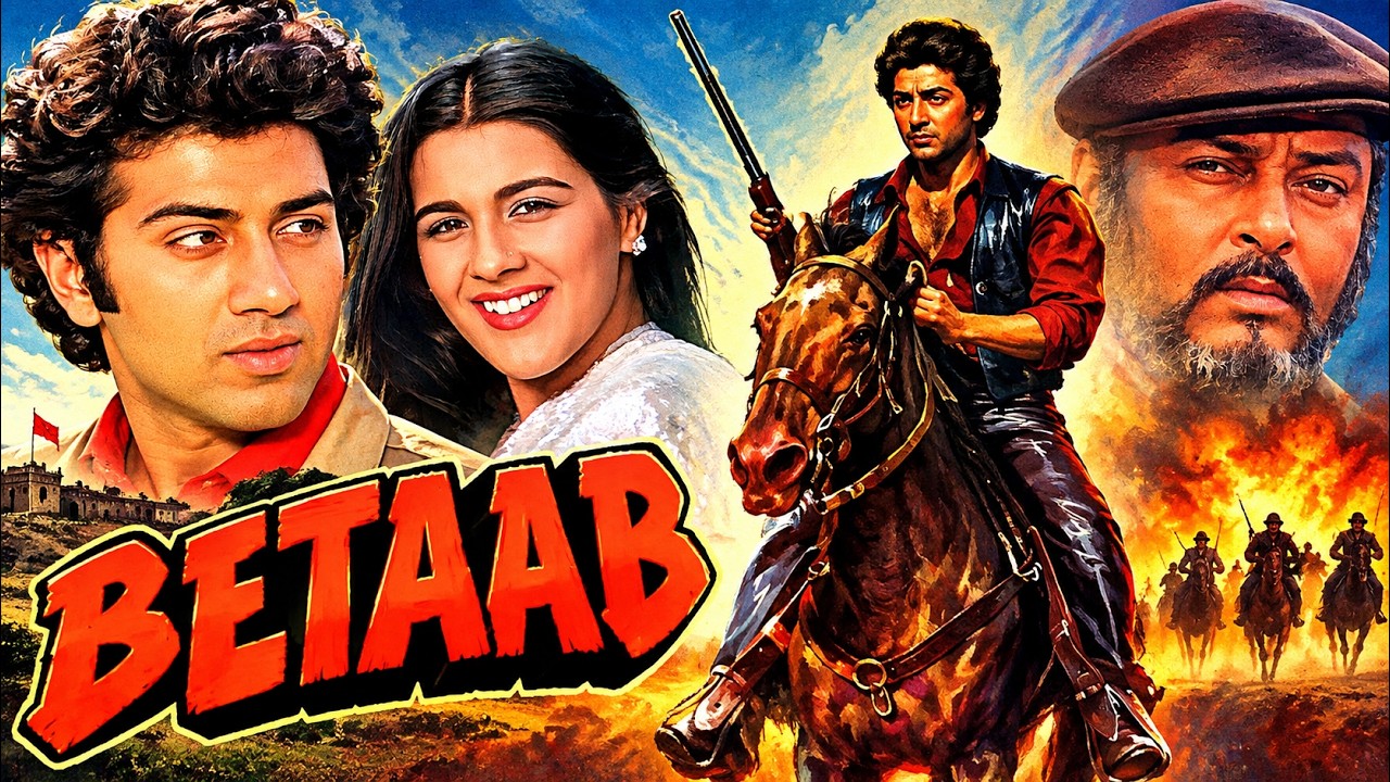Betaab (1983) Full Movie | Sunny Deol, Amrita Singh, Shammi Kapoor | 80s Bollywood Action Movie