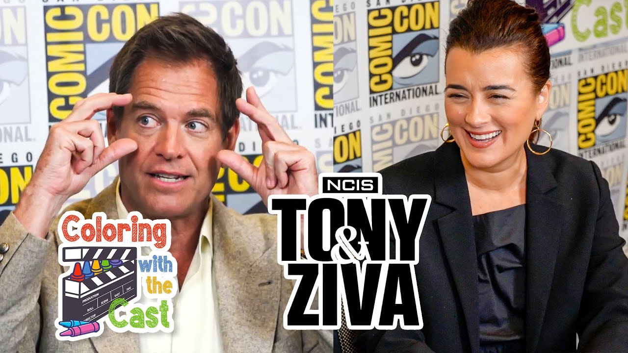 Coloring with the Cast - S7E8 - NCIS: Tony & Ziva
