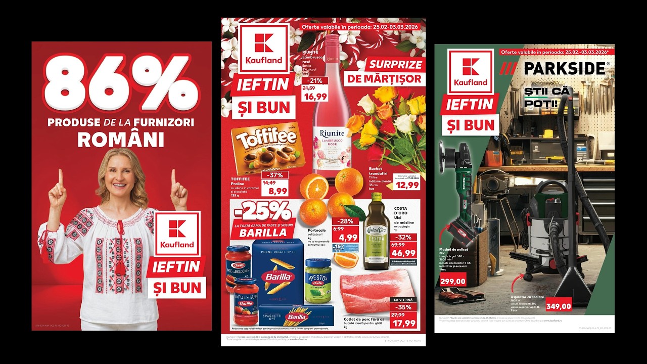 Catalog Kaufland 25 Februarie - 3 Martie 2026 - Oferte Kaufland din 25.02.2026