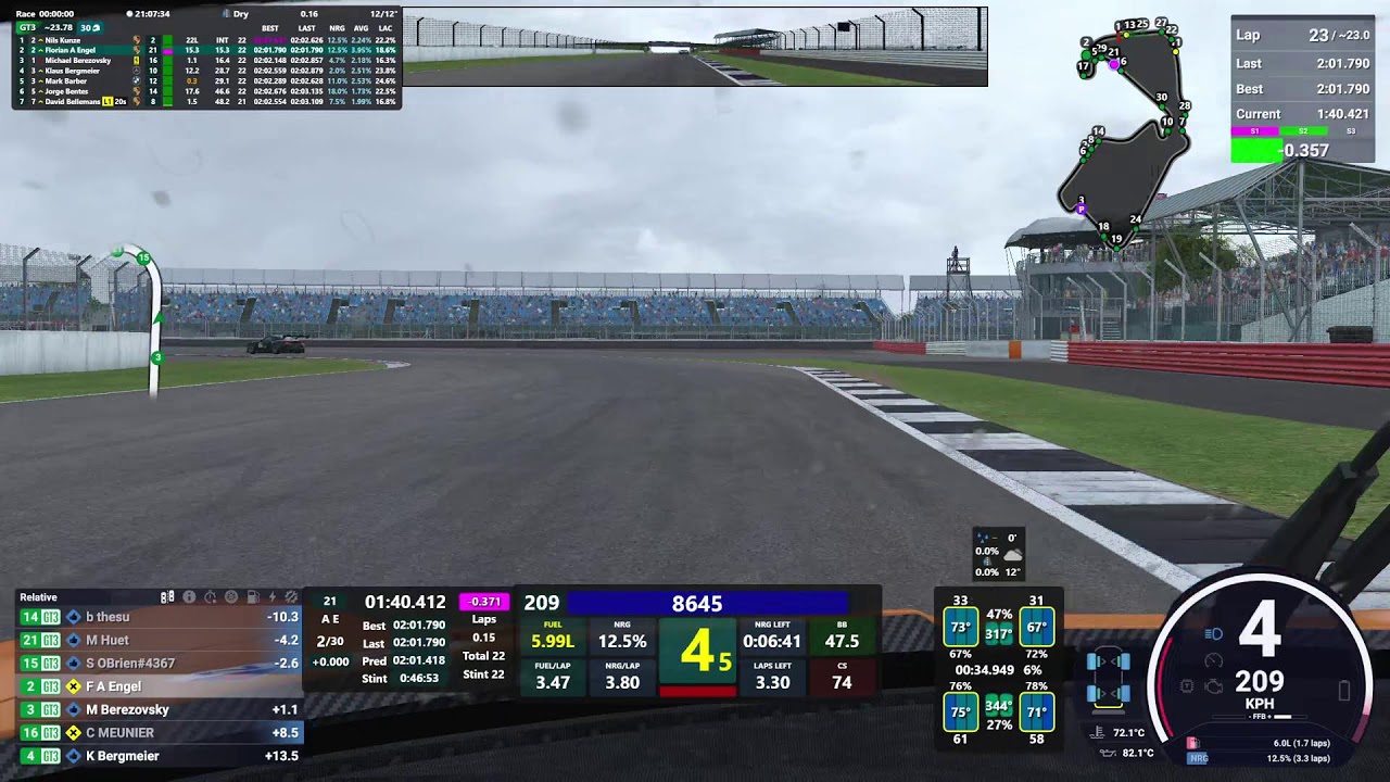 LeMans Ultimate -  LMGT3 Sprint Cup Round 3 @ Silverstone