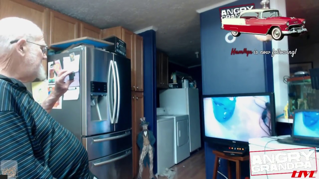 Angry grandpa reacts to his old videos live! REACTION